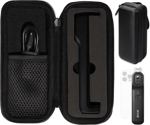 CaseSack thermal imager case for FLIR ONE EDGE PRO Wireless 160 × 120 IR camera, also fit for FLIR ONE EDGE Wireless 80 × 60 IR camera(Black)...
